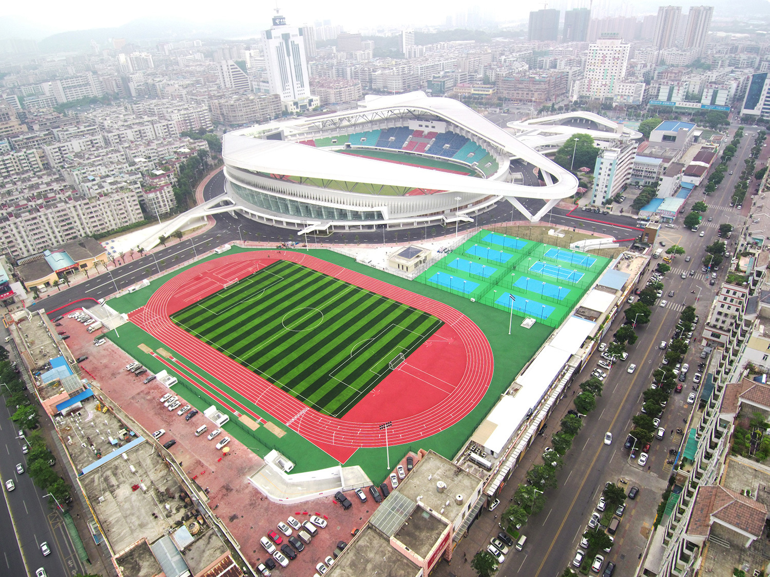 Zhaoqing-Sports-Center,-Guangdong-Province